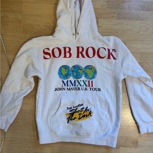 Exclusive John Mayer Sob Rock White Hoodie